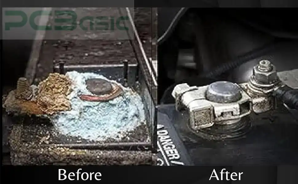 How to clean battery corrosion?