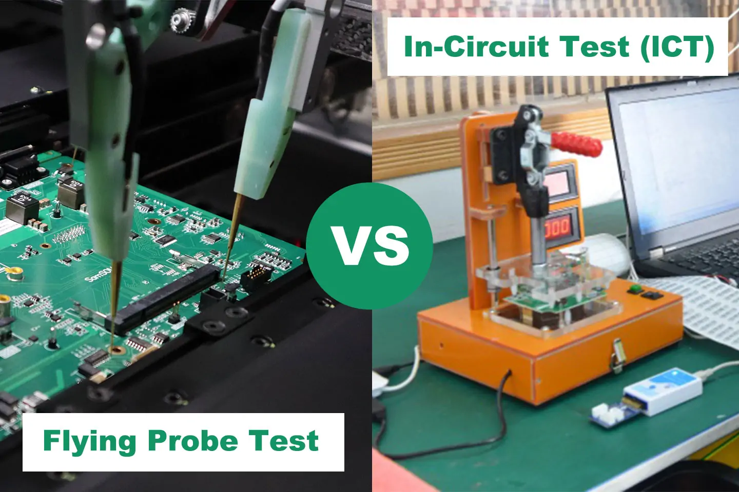 flying probe testing vs ict