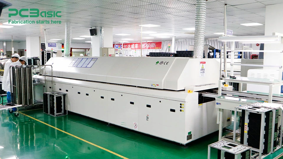 reflow soldering oven