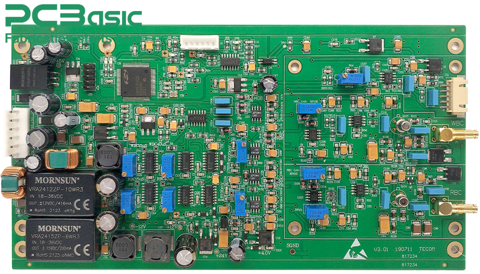 electronic components assembly