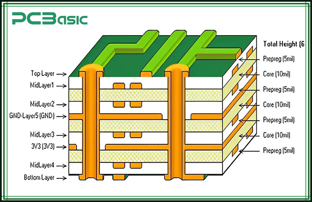 multilayer pcb manufacturing process