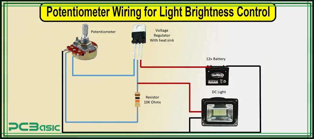 how to wire a potentiometer