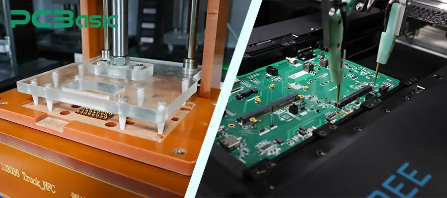 Bed of Nails Test and Flying Probe Test