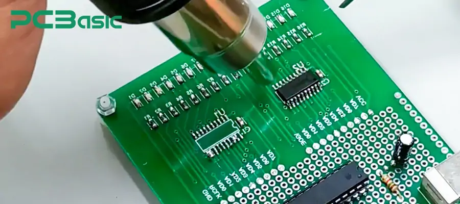 IC soldering