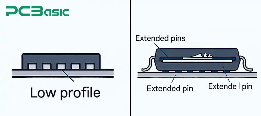 QFN vs QFP: structure