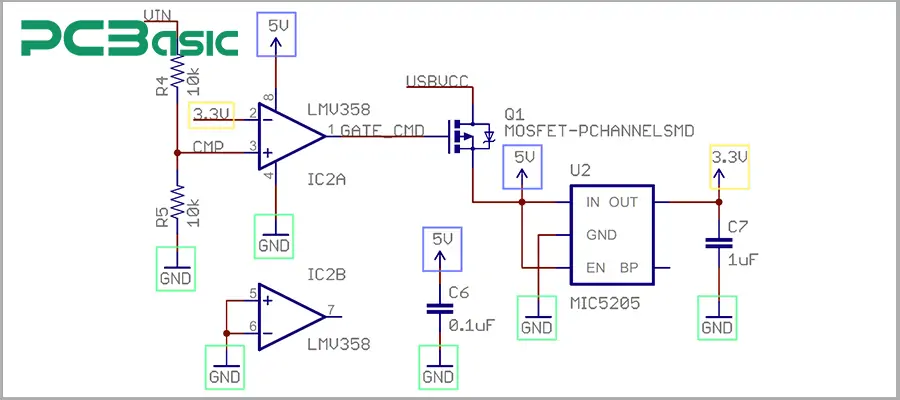 PCB schematic