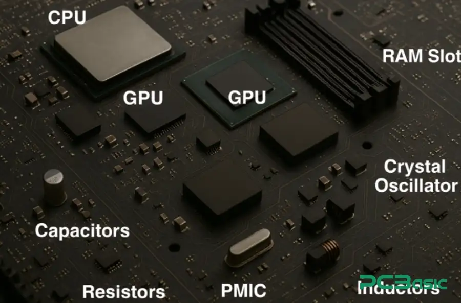 computer circuit board components