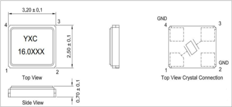 Active and Passive Crystal Oscillator