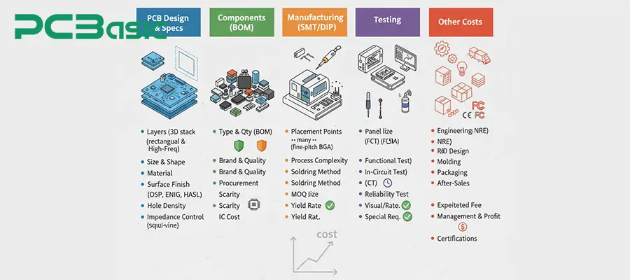 Factors Affecting PCB Assembly Pricing