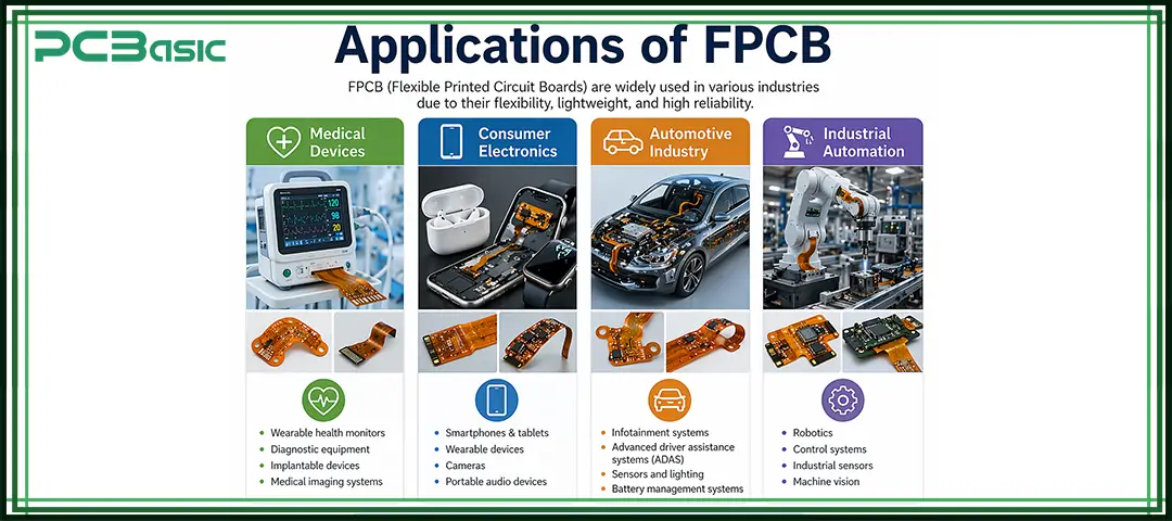 Applications of FPCB