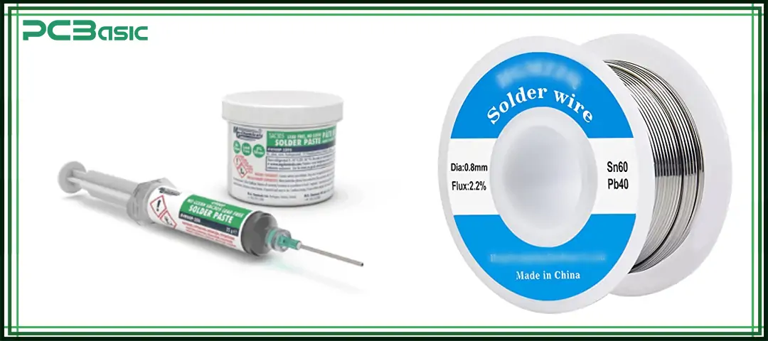 solder paste and solder wire