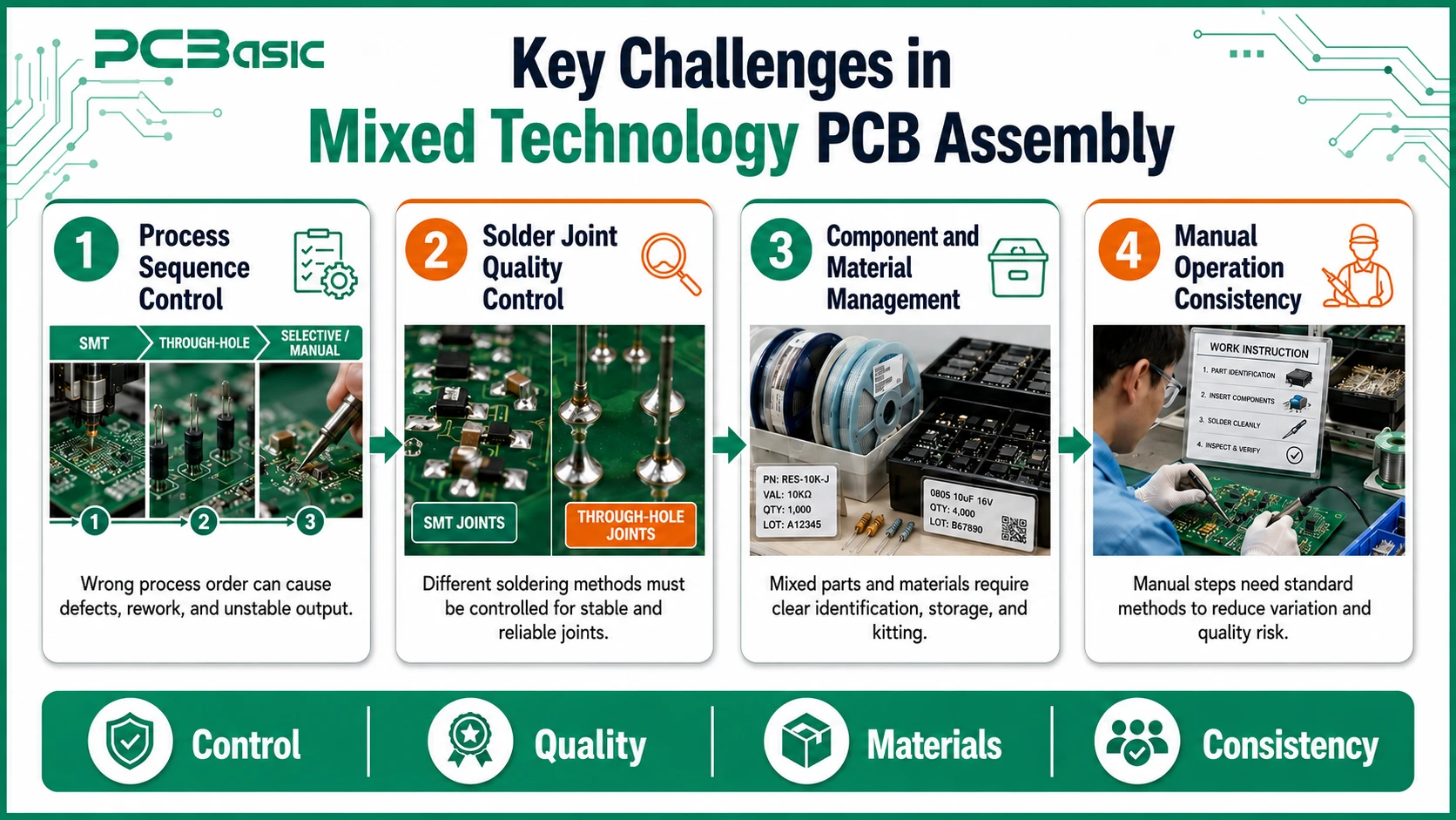 key challenges in mixed technology PCB assembly
