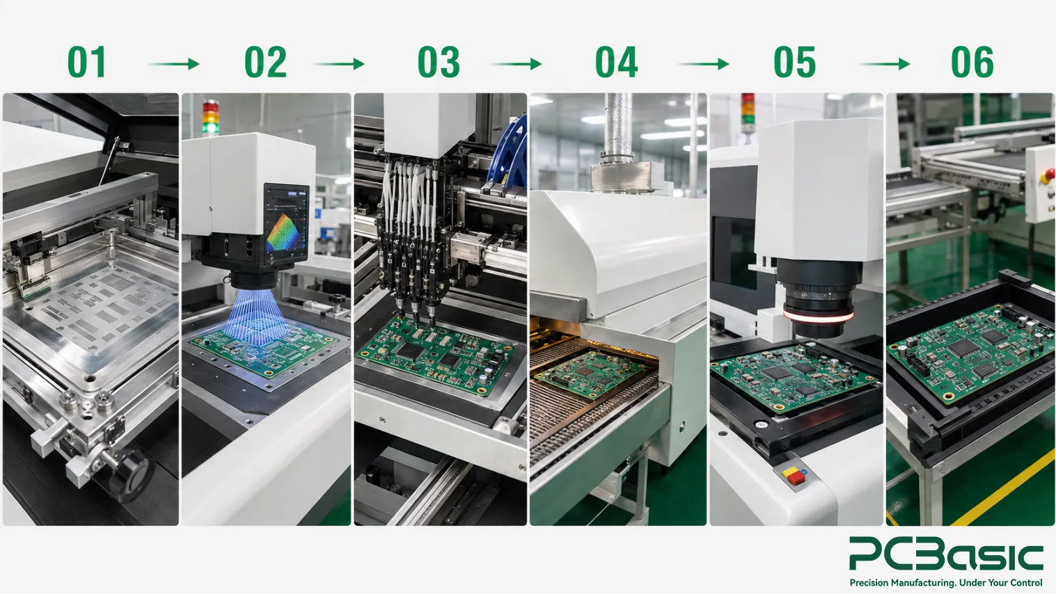 pcba manufacturing process