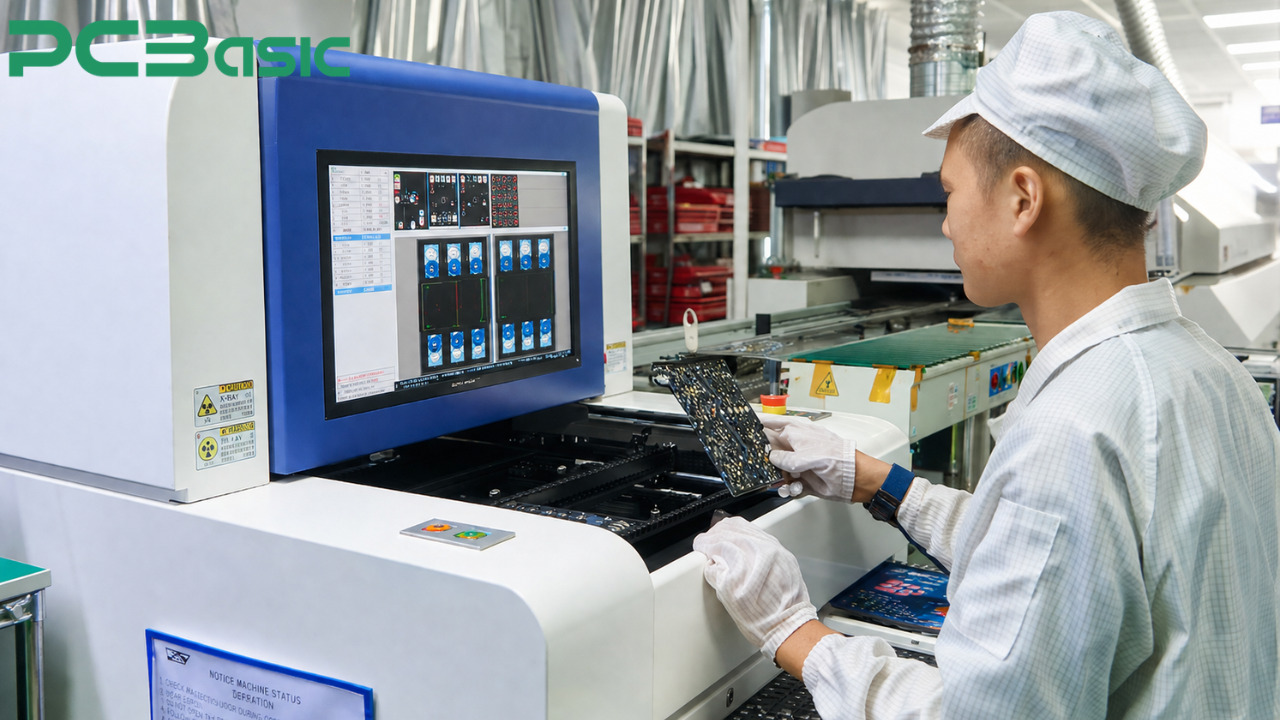 AOI_inspection_of_telecom_PCB_assembly