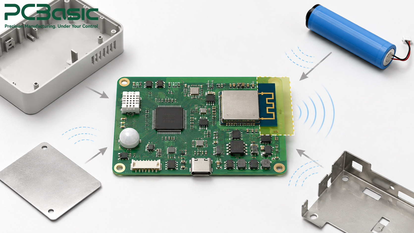 Smart-home-PCBA-antenna-and-wireless-design