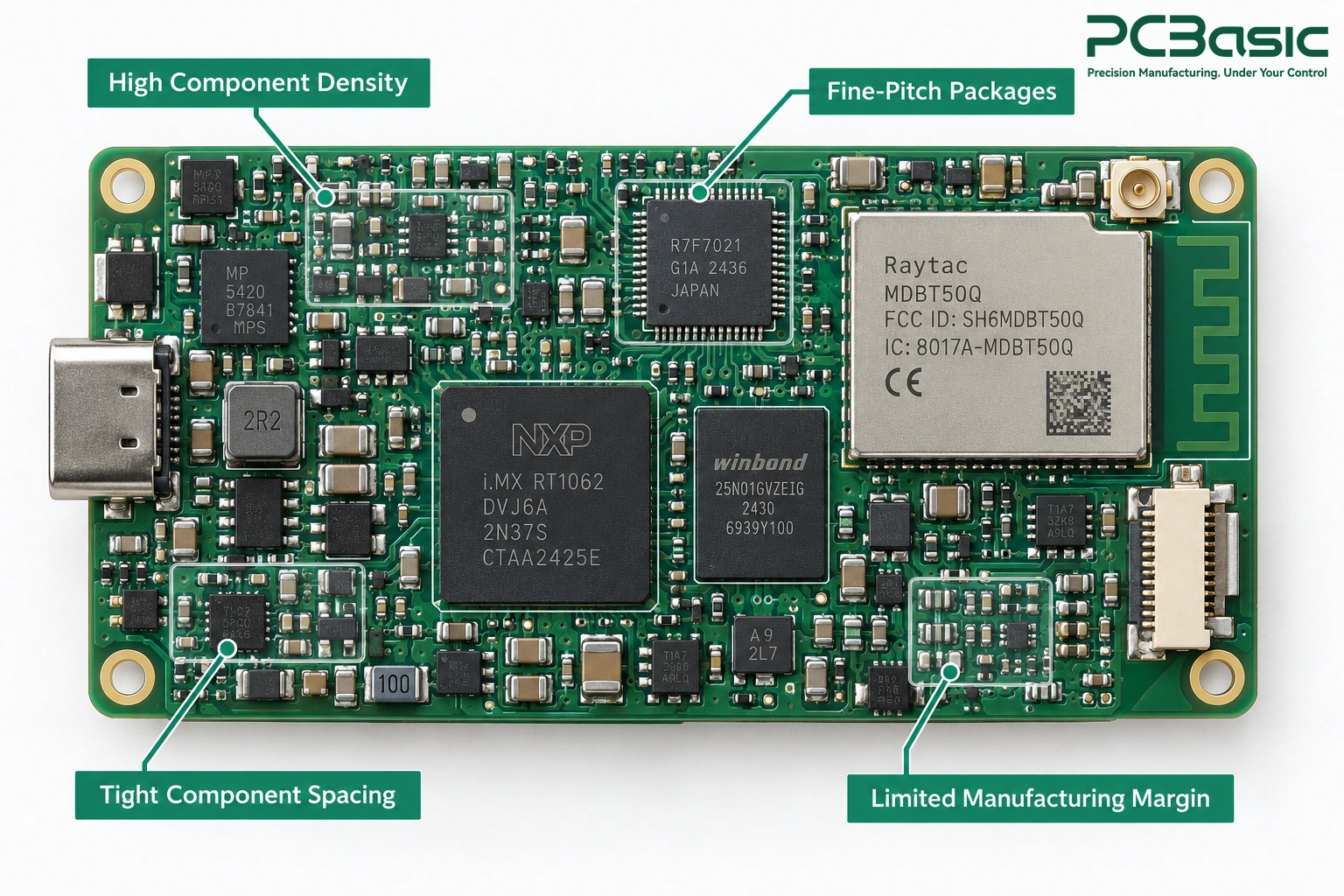 High-density consumer electronics PCBA High-density consumer electronics PCBA