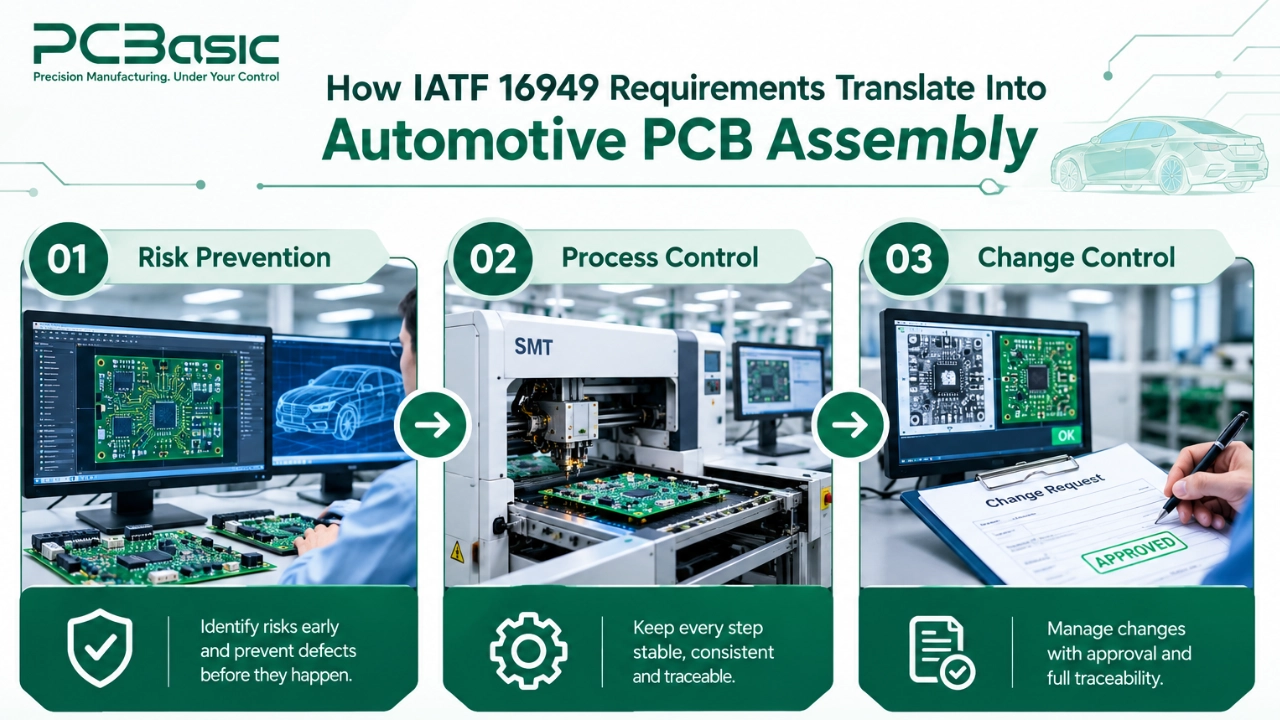 IATF 16949 requirements in automotive PCB assembly IATF 16949 requirements in automotive PCB assembly