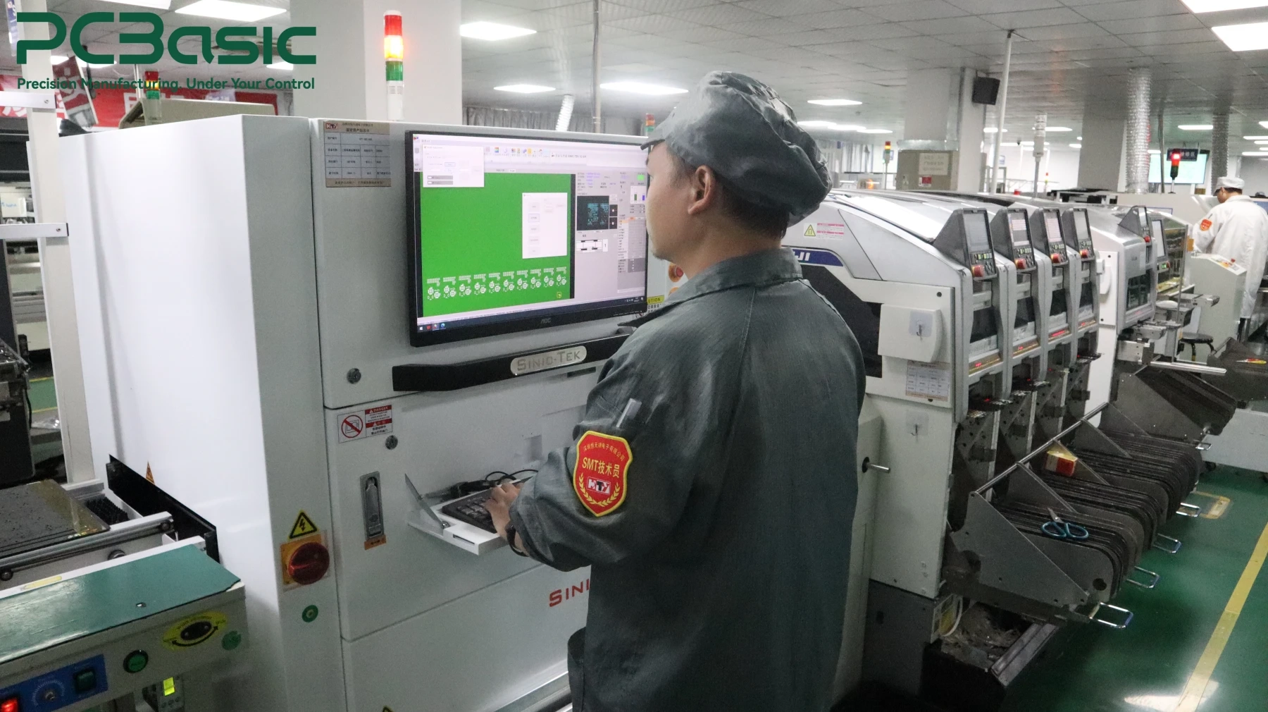Automotive PCB assembly SMT production line at PCBasic Automotive PCB assembly SMT production line at PCBasic