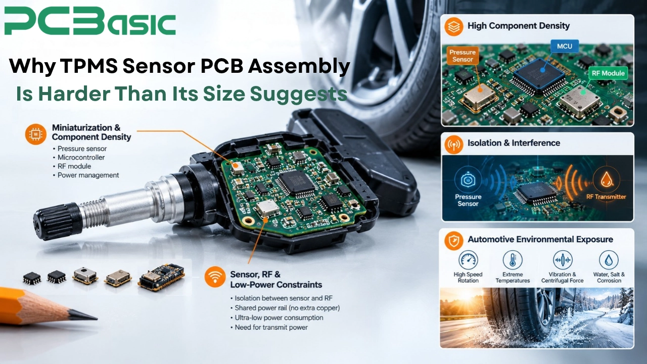 TPMS sensor PCB assembly challenges in compact automotive electronics TPMS sensor PCB assembly challenges in compact automotive electronics