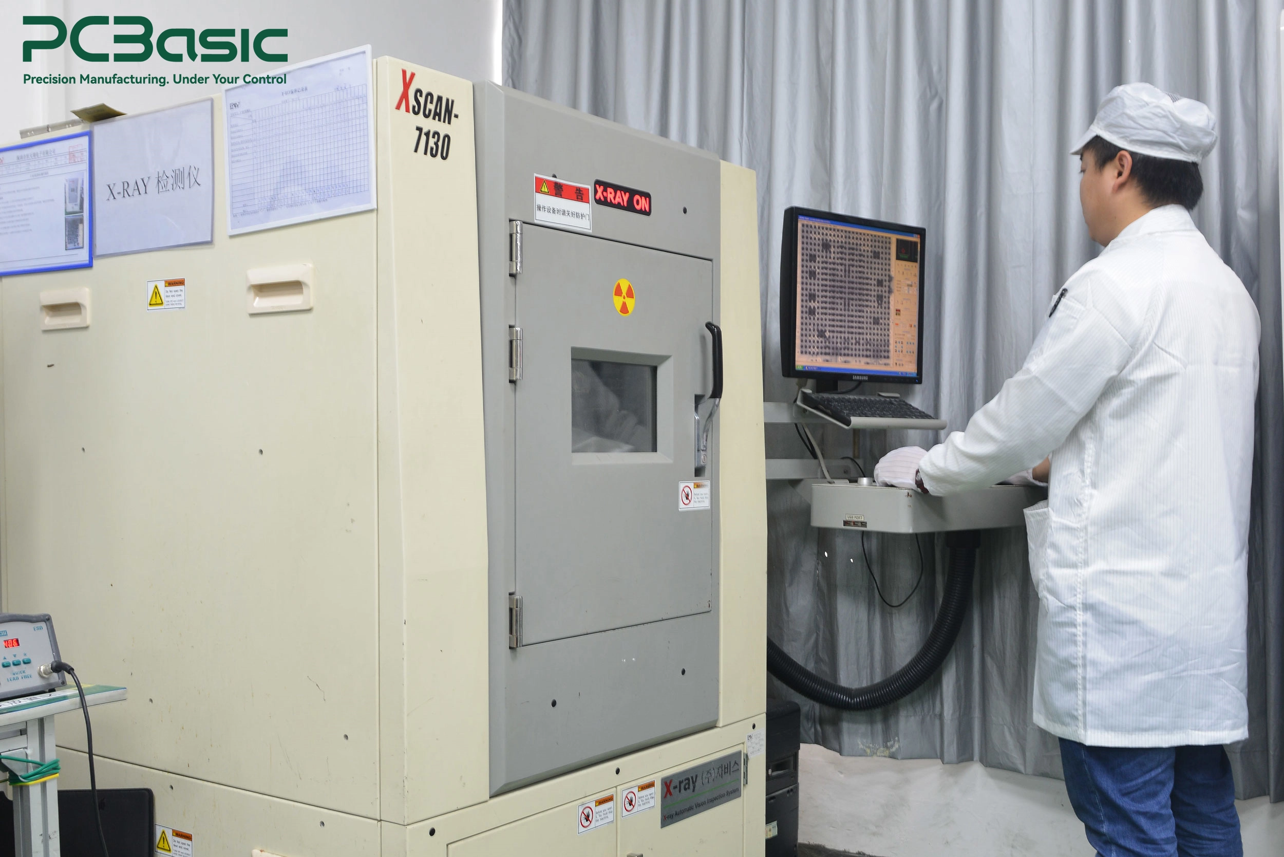 X-ray inspection of PCB assemblies X-ray inspection of PCB assemblies