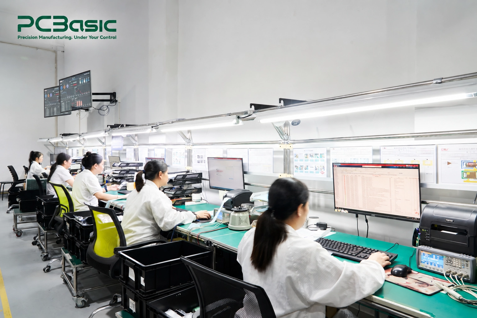 Incoming component inspection at PCBasic Incoming component inspection at PCBasic