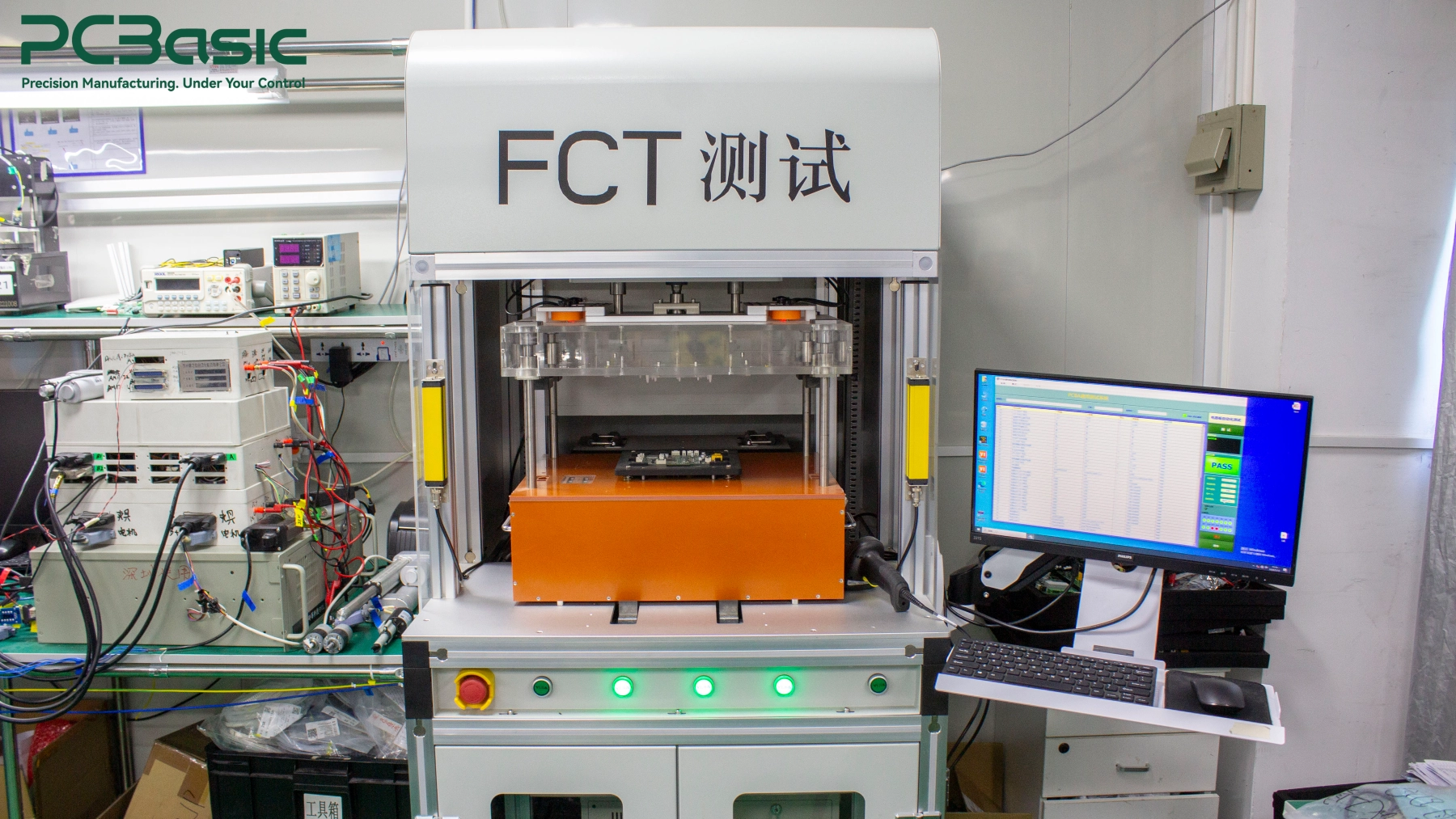PCBA functional testing station