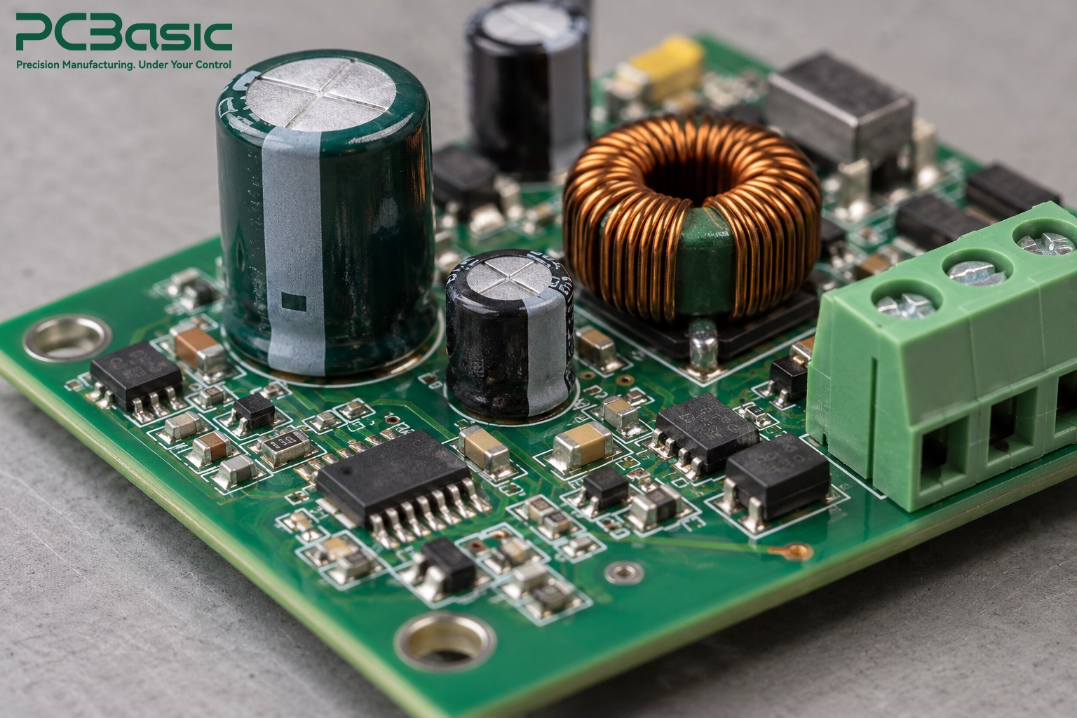 LED driver PCB assembly details