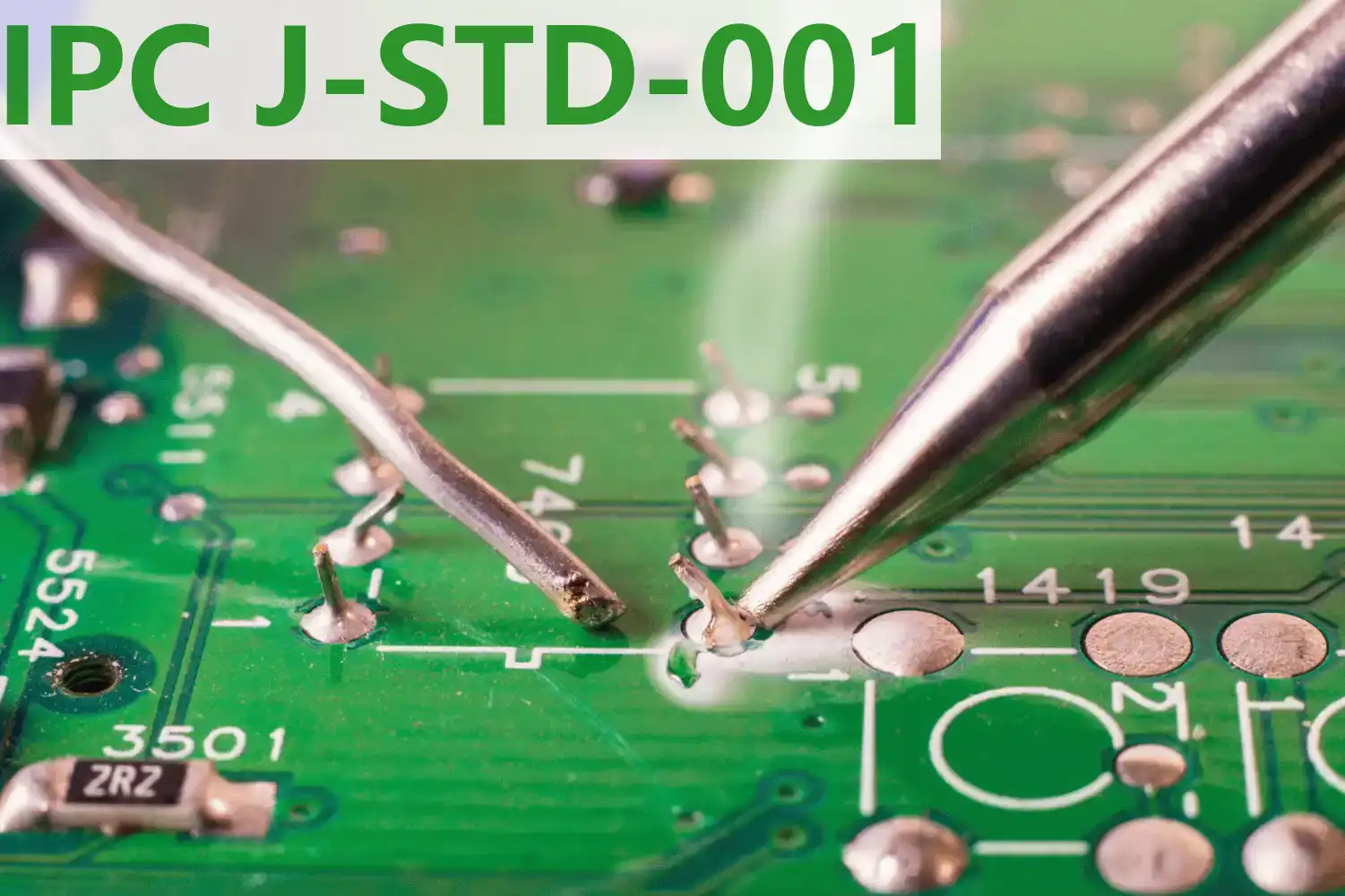 IPC J-STD-001‒Requirements for Soldered Electrical and Electronic Assemblies