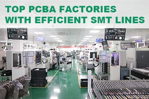 Top 8 PCBA Factories with the Most Efficient SMT Lines in China