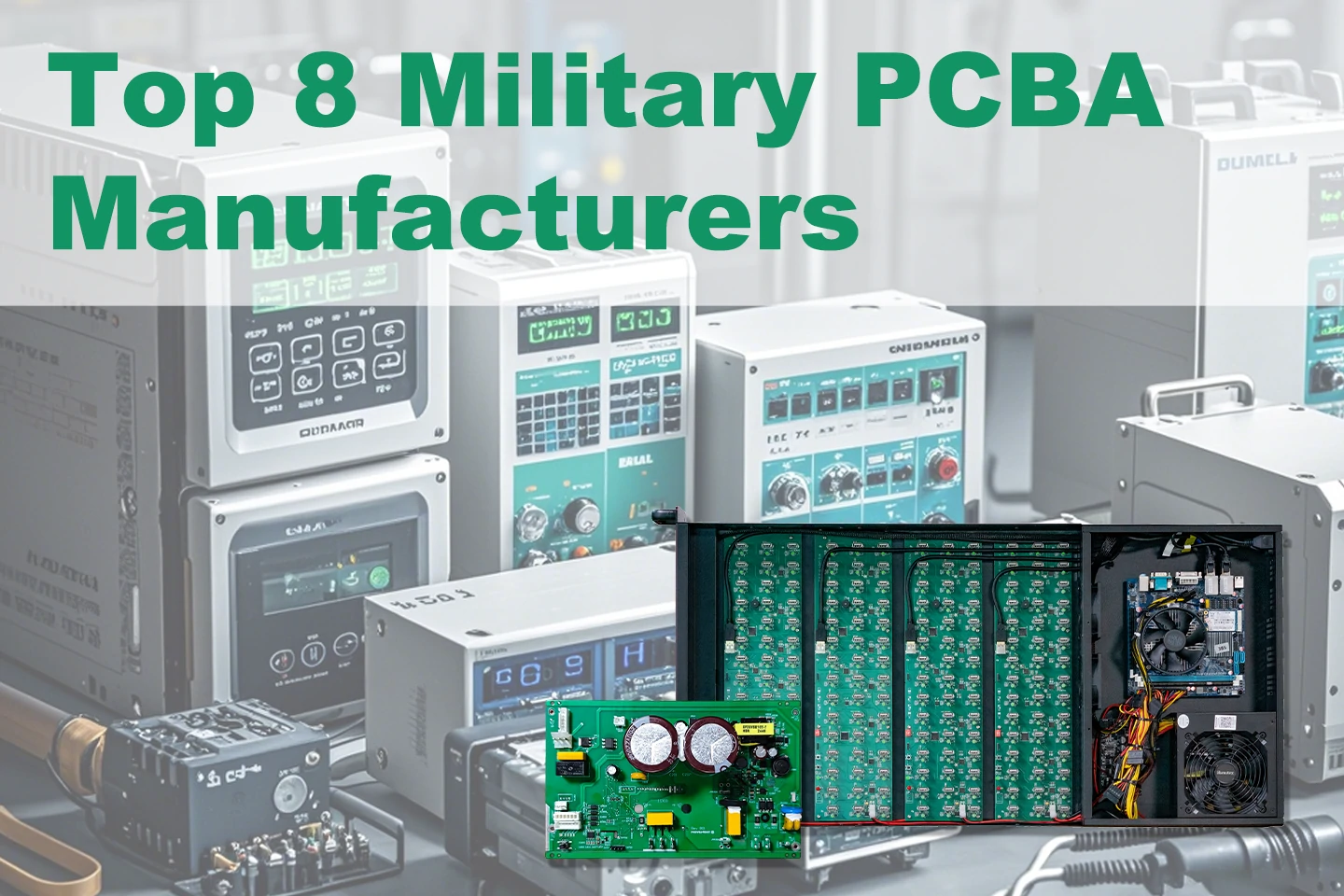 Top 8 PCBA Manufacturers for Military PCB