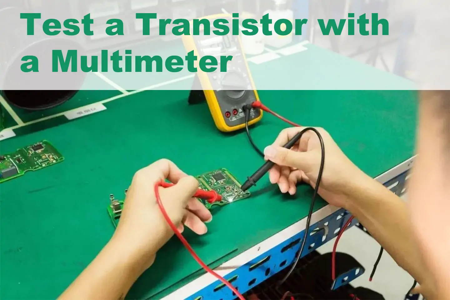 How to Test a Transistor with a Multimeter？