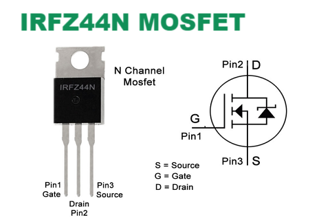 IRFZ44N MOSFET: Features, Applications, and Circuit Design Guide