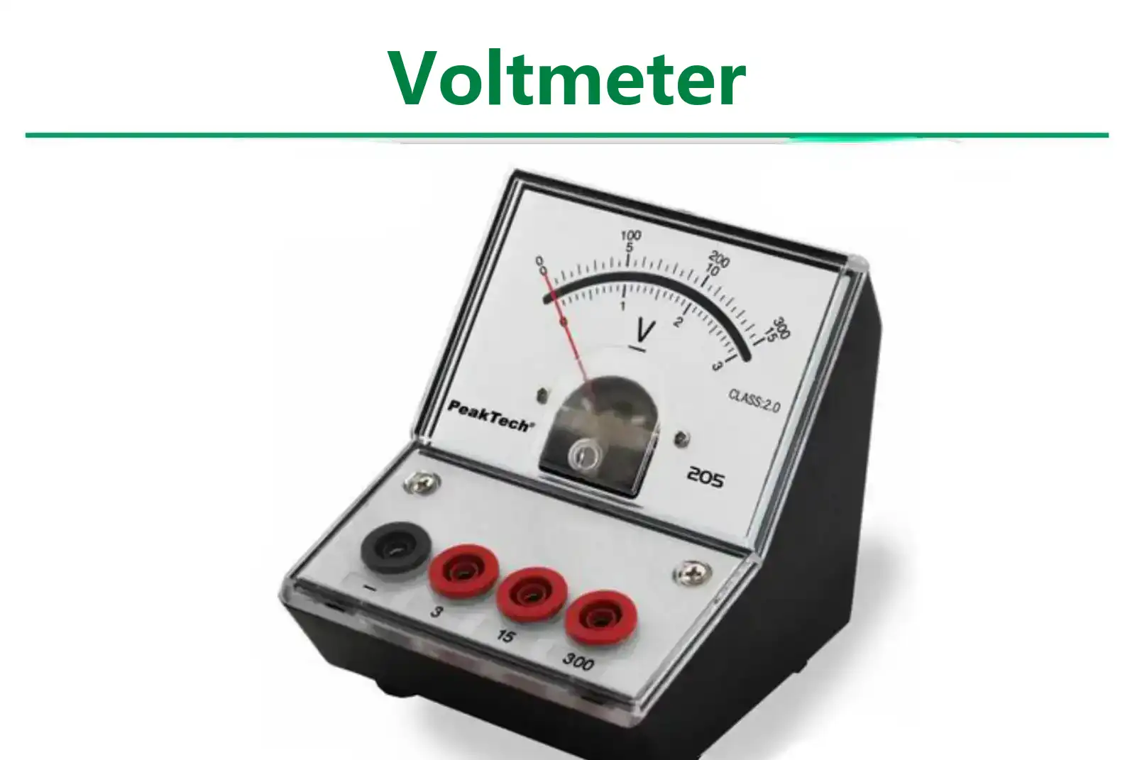 Voltmeter: Definition, Symbol and Types