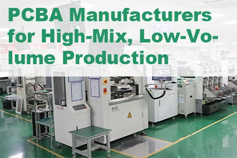 Top PCBA Manufacturers Specializing in High-Mix, Low-Volume Production