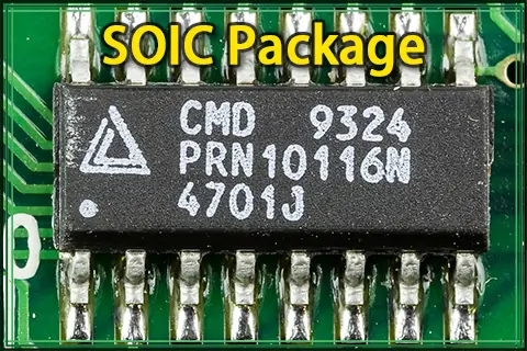 SOIC Package &ndash; Small Outline Integrated Circuit