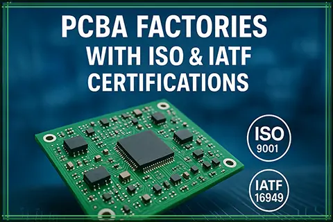 Leading PCB Assembly Factories with ISO & IATF Certifications