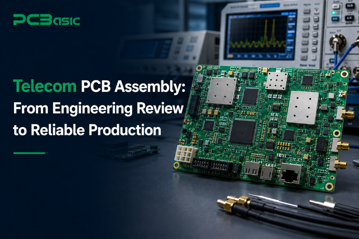 Telecom PCB Assembly: From Engineering Review to Reliable Production