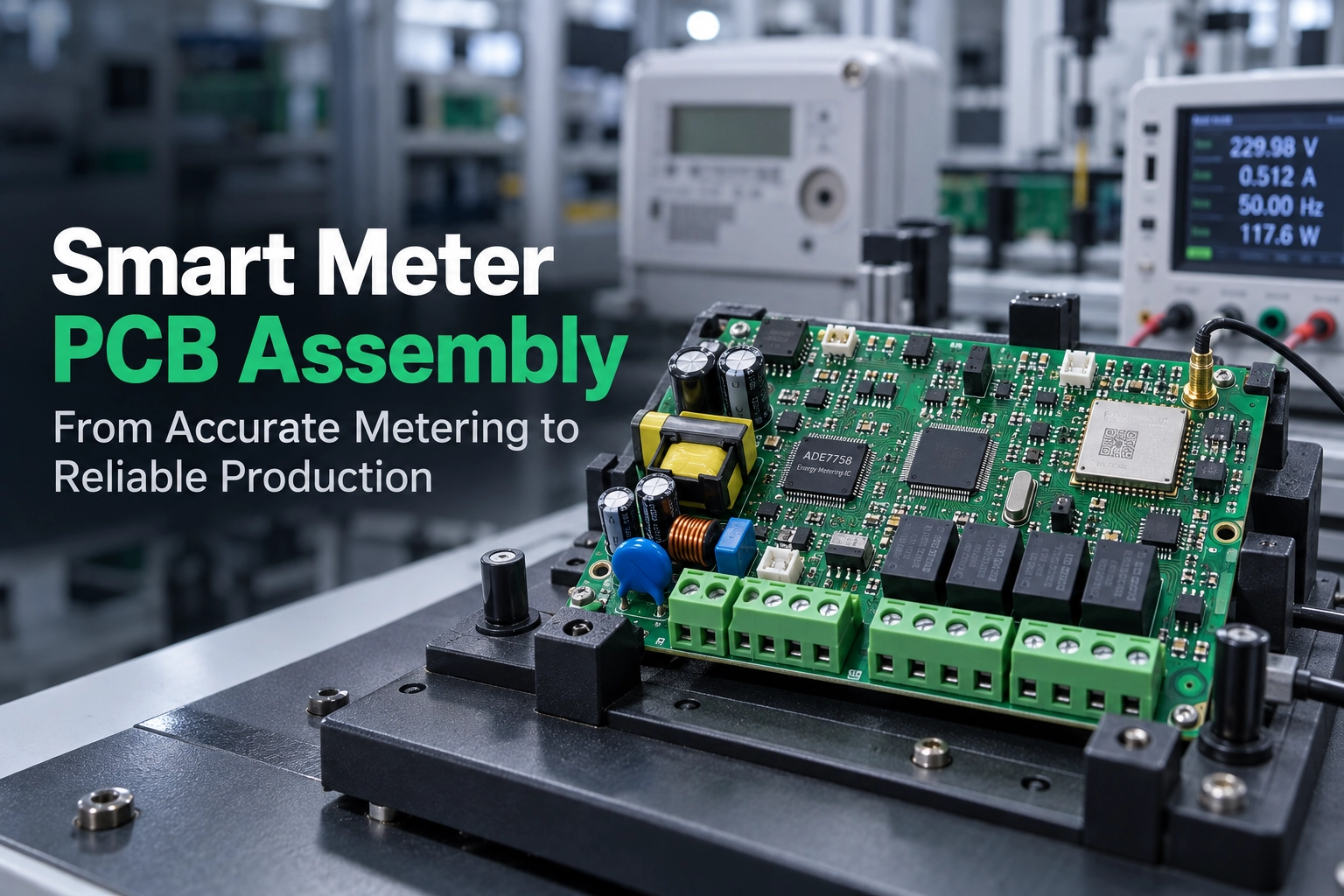 Smart Meter PCB Assembly: From Accurate Metering to Reliable Production