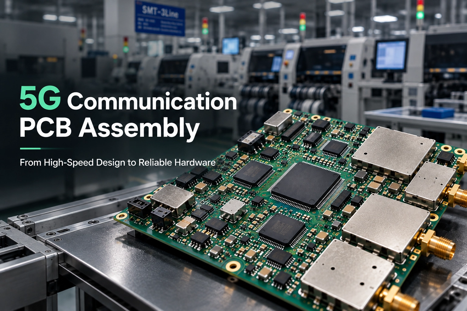 5G Communication PCB Assembly: Turning High-Speed Designs into Reliable Hardware