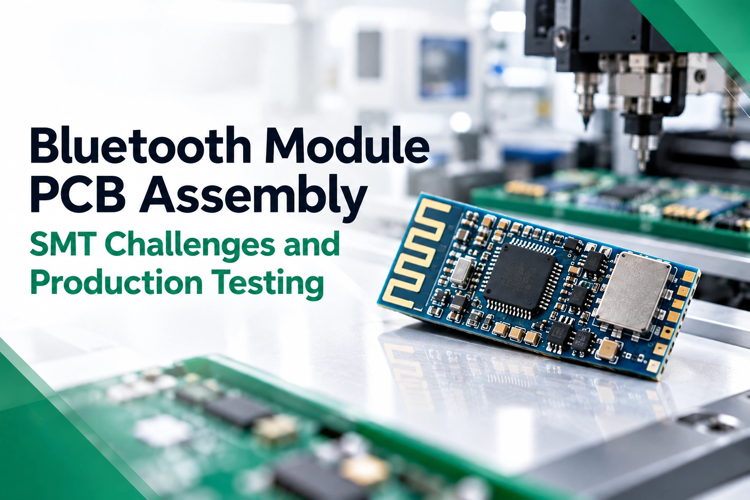 Bluetooth Module PCB Assembly: SMT Challenges and Production Testing