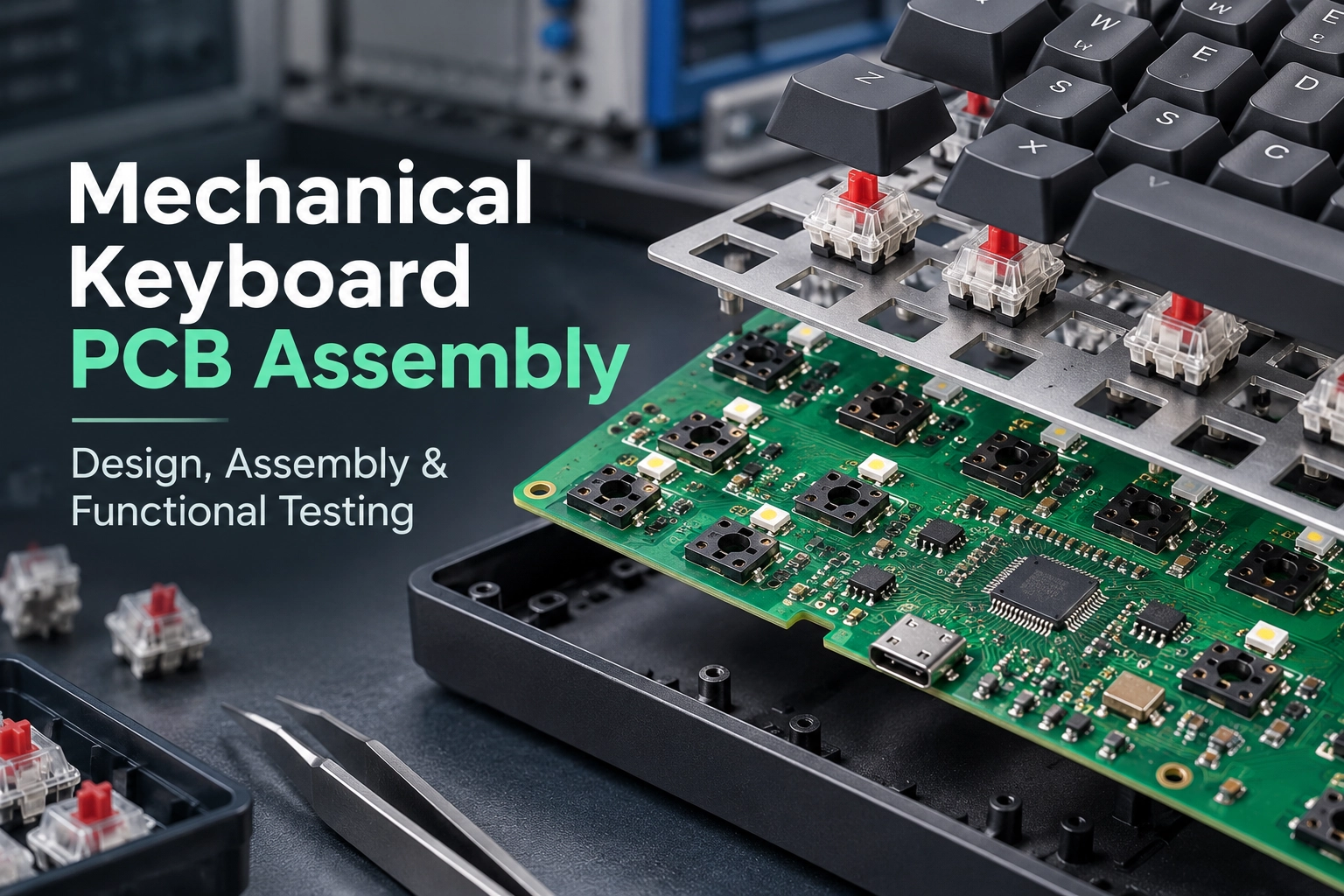 Mechanical Keyboard PCB Assembly: Key Design, Assembly, and Testing Considerations