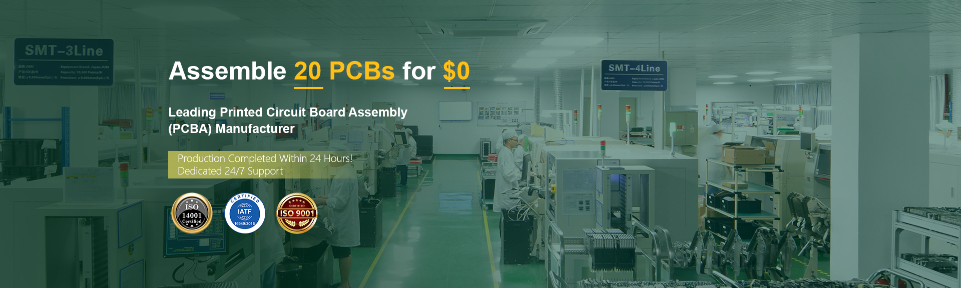 China PCBA Manufacturer | Shenzhen PCB Assembly Factory